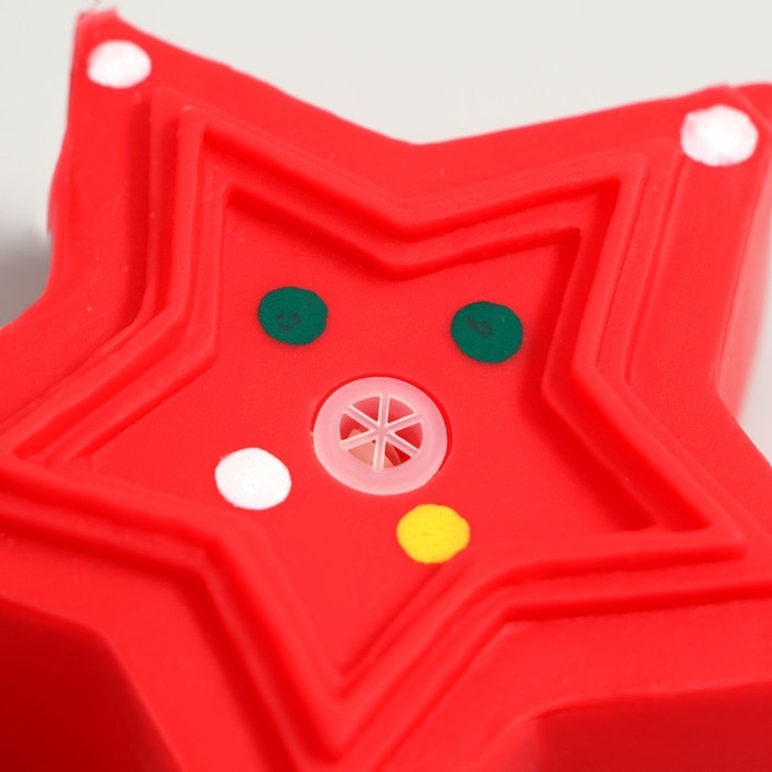 Игрушка пищащая  Игрушка пищащая "Звезда", виниловая, 8 х 8 см