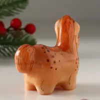 Сувенир Конь Гаврюша, 8х7,5 см, селенит