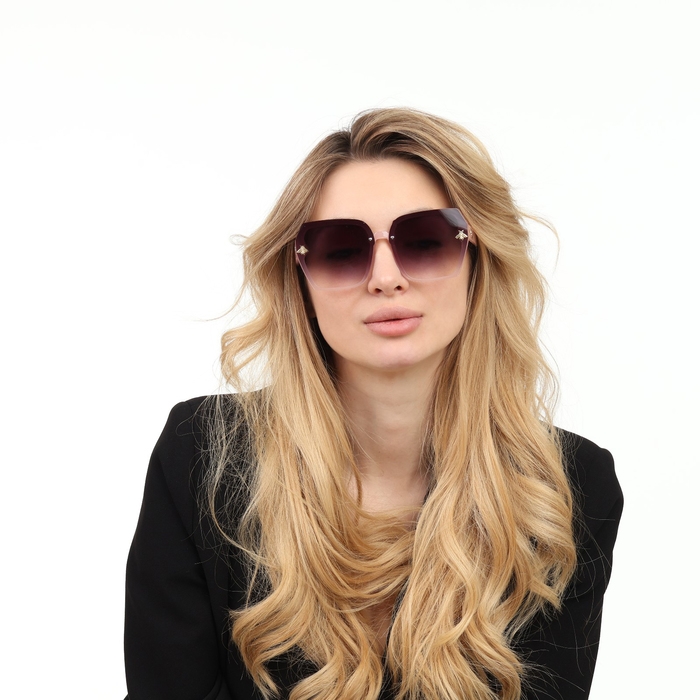 Очки солнцезащитные OneSun, uv 400, дужка 13.5 см, ширина 14 см, линза 5.1 х 6.4 см Очки солнцезащитные OneSun, uv 400, дужка 13.5 см, ширина 14 см, линза 5.1 х 6.4 см