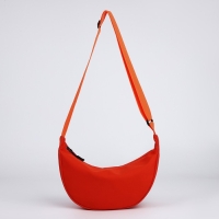 Сумка женская из текстиля, 30×17×6 см, оранжевая