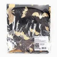 Скатерть на хеллоуин «Летучие мыши», золото, 200 х 140 Скатерть на хеллоуин «Летучие мыши», золото, 200 х 140