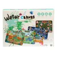 Коврик для рисования водой "Зверята" 2 маркера