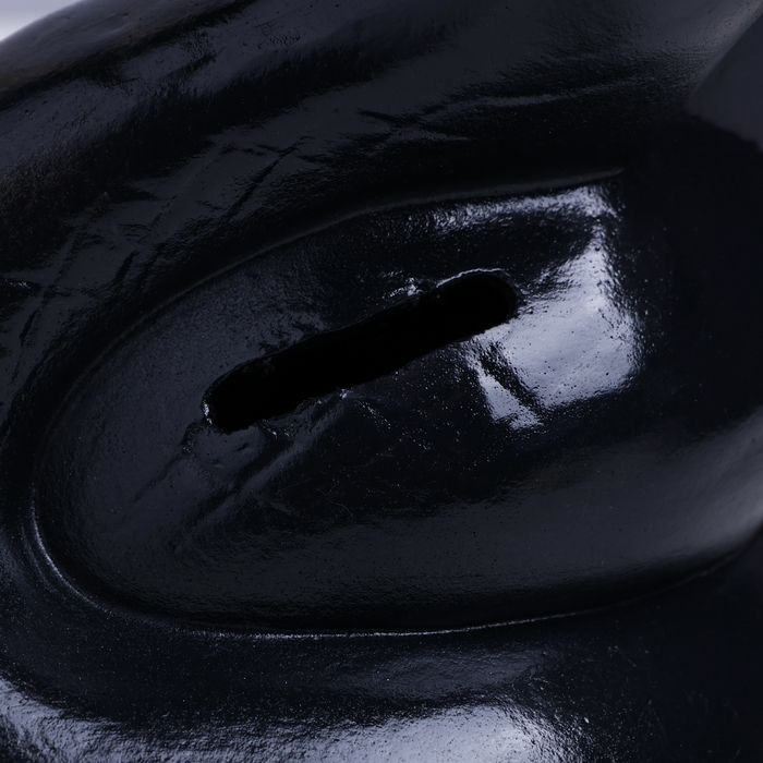 Копилка Копилка "Змея с подковой" черная, 14см