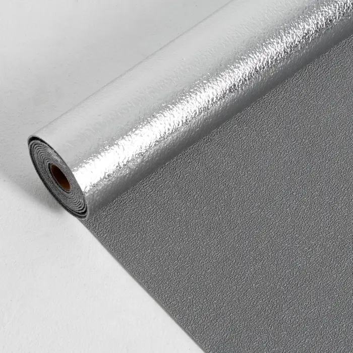 Панель ПВХ самоклеящаяся TAKE IT EASY, в рулоне, 2800&times;500&times;2 мм, цвет тёмно-серый