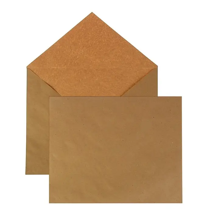 Конверт С4, 229&times;324 мм, крафт, без подсказа, без окна, без клея, 90 г/м&sup2;