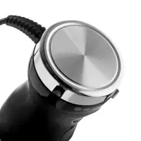 Блендер погружной BRAYER 1244BR, 800 Вт, 4 насадки, стакан 700 мл, чаша 500 мл, чёрный