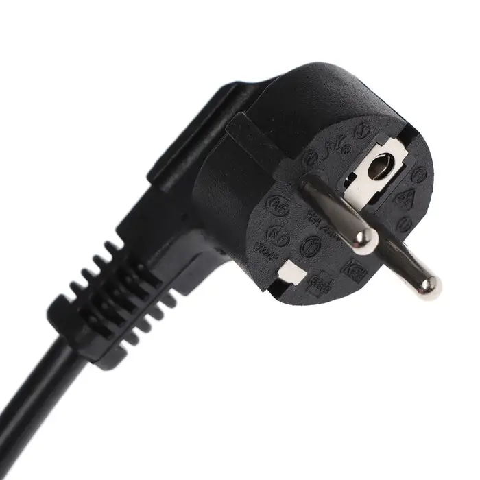 Блок розеточный в стол, сдвижная крышка, 10 А, 2 розетки, 2xUSB, 2A, провод 1.8 м, чёрный