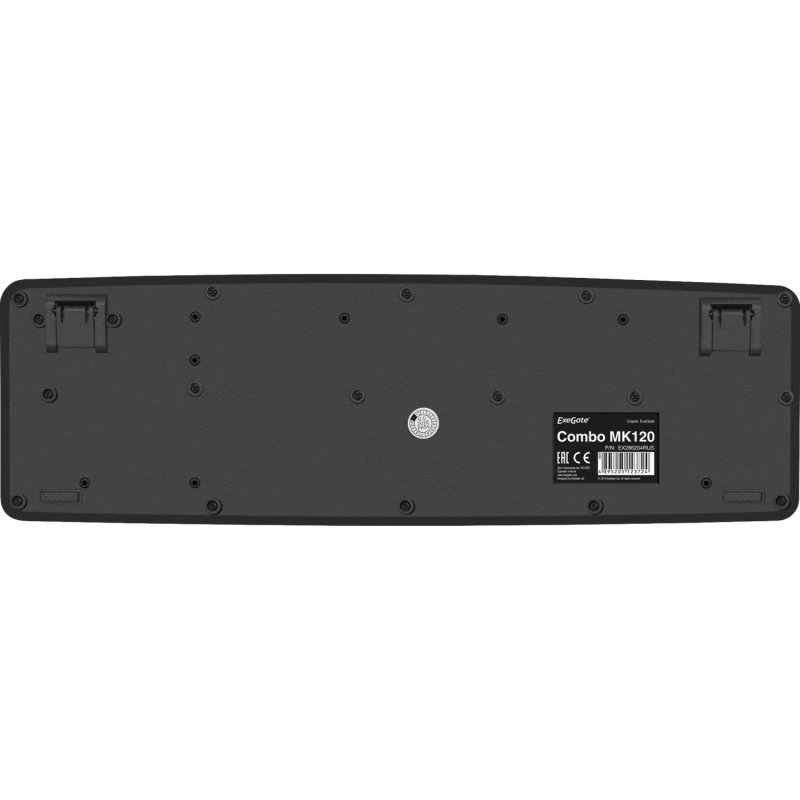 Набор клавиатура+мышь ExeGate Prof.St.Comb.MK120-OEM(EX287139RUS)чер.Br.box