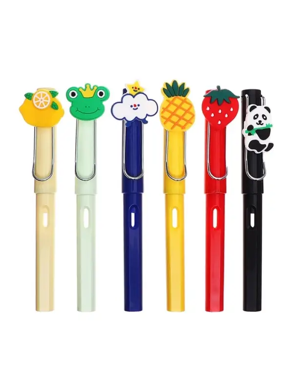 Набор цветных карандашей Calligrata, 6 цветов, вечные, резиновый декор