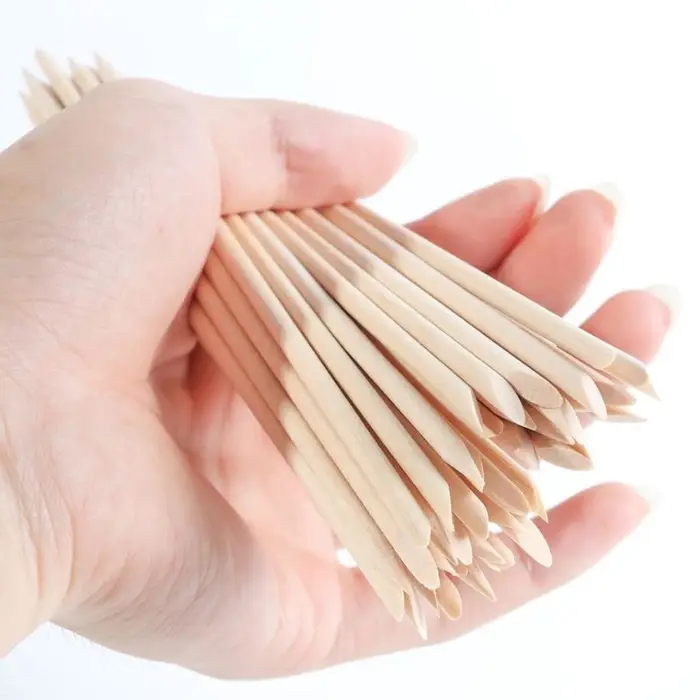 Апельсиновые палочки для маникюра, 11.4 см, 10 шт. Апельсиновые палочки для маникюра, 11.4 см, 10 шт.