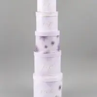 Набор шляпных коробок 5 в 1 For you, 13&times;14 - 19.5&times;22 см