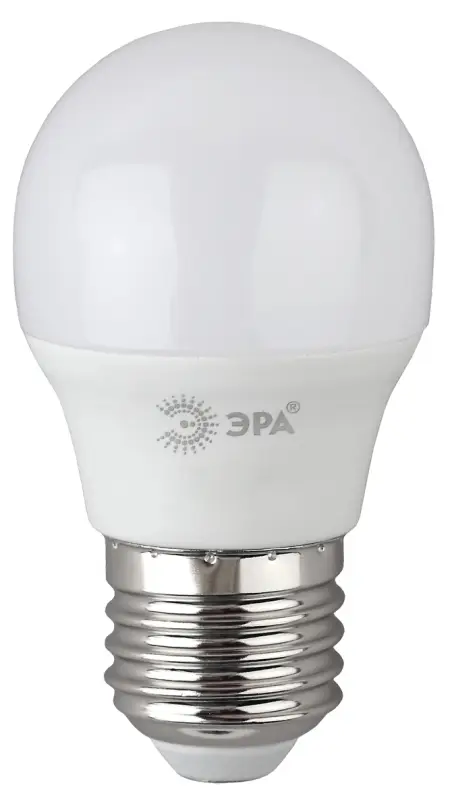 Лампа светодиодная LED 8 Вт 640Лм 6500К шар холодный E27 220-240В LED P45-8W-865-E27 Red Line