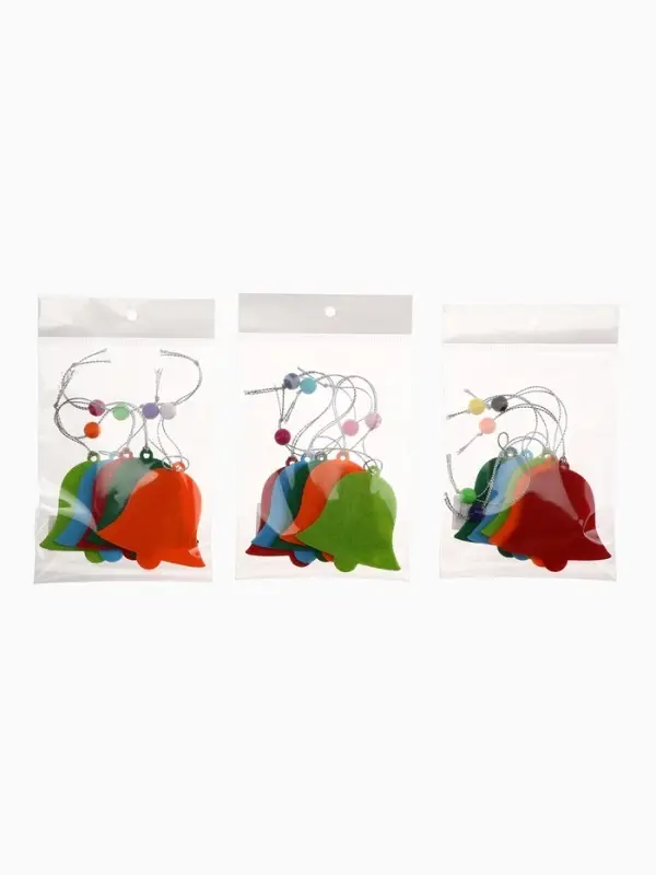 Набор ёлочных украшений &laquo;Колокольчики&raquo; 5 шт.