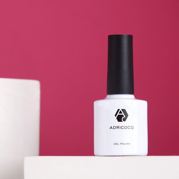 Цветной гель-лак ADRICOCO №099 черный, 8 мл Цветной гель-лак ADRICOCO №099 черный, 8 мл