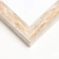 Фоторамка пластик "Акварель" 30х40 см, прованс (пластик. экр)