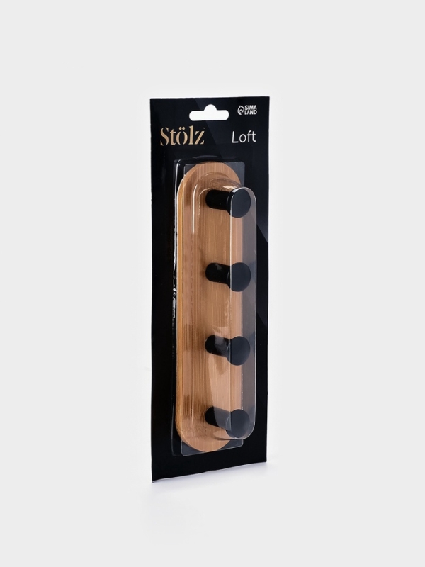 Крючки настенные на липучке Stölz BAMBOO Крючки настенные на липучке Stölz BAMBOO