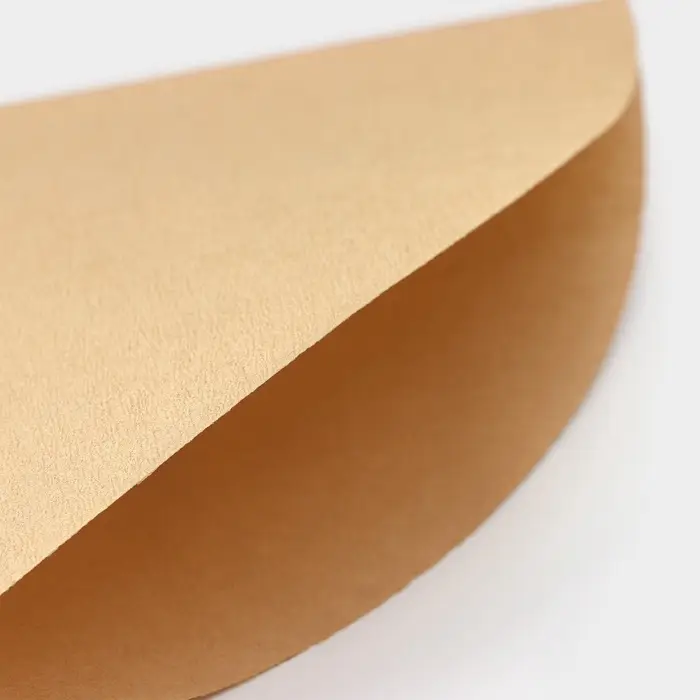 Фильтры для заваривания кофе V60 Доляна Tasty, неотбелённые, набор 50 шт., 13&times;12 см, бумага