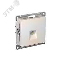 Розетка ATLASDESIGN компьютерная RJ45 механизм жемчуг
