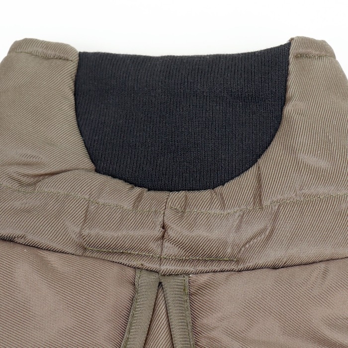 Попона для больших собак, мембранная ткань,  размер 4XL (ДС 58, ОШ 58, ОГ 74-84 см), хаки