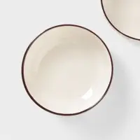 Салатники Доляна &laquo;Скандинавия&raquo;, d=15 см, набор 2 шт., керамика, бежевые