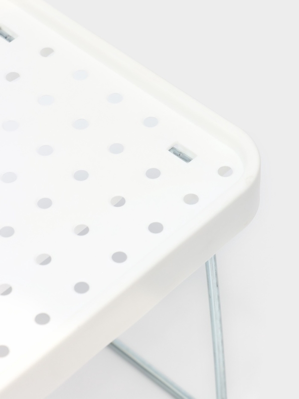 Складной столик-поднос  Складной столик-поднос "Макард" 29х14х2 см, цвет белый/серый