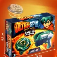 WOOW TOYS Волчок с запуском ULTRASPIN, бластер + волчок