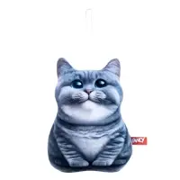 Игрушка - антистресс "Кот", 21 см, серый PRIKO1