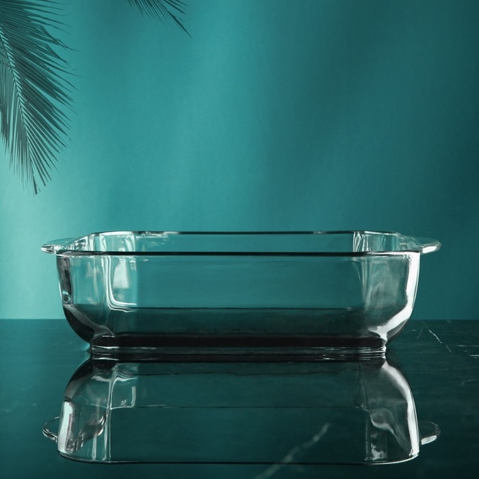 Форма для запекания и выпечки «Торонто», 2 л, стекло, Иран Форма для запекания и выпечки «Торонто», 2 л, стекло, Иран