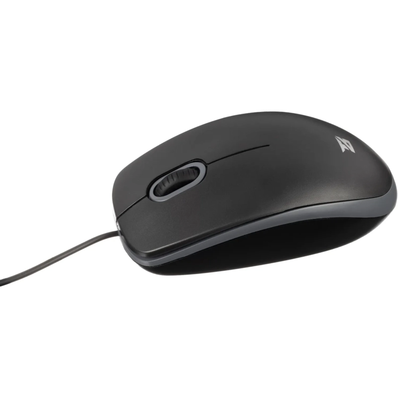Мышь компьютерная Bigtech BM-B100BG черный/серый