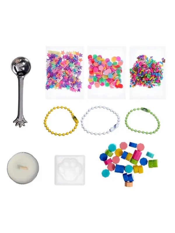 Набор для опытов &laquo;Создай брелок&raquo;, кошачья лапка из сургуча своими руками