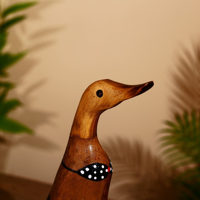 Сувенир Сувенир "Утка в купальнике" дерево 25 см