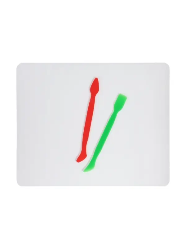 Доска для лепки А5 &laquo;Школьная&raquo;, 1000 мкм, пластик, 2 стека, белая