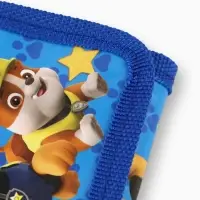 Кошелек детский на липучке &laquo;Щенячий патруль&raquo; синий 9&times;9&times;1