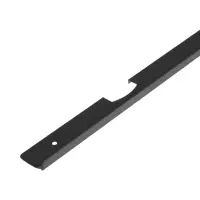 Планка для столешницы угловая CAPPIO, 28 мм, цвет черный, набор 2 шт