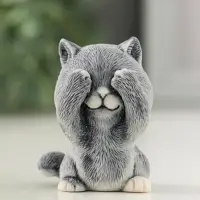 Сувенир "Котёнок забавный" МИКС, 5,2 см Сувенир "Котёнок забавный" МИКС, 5,2 см