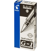 Ручка гелевая неавтомат. PILOT BL-G1-5T черная 0,3мм Япония