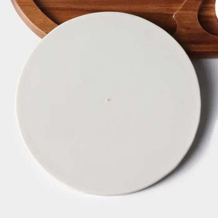 Набор для подачи сыра &laquo;Мрамор&raquo;, 2 ножа, 28&times;18.5&times;1.5 см, акация