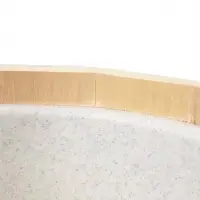 Ведро из липы, 15л,  пластиковая вставка, ручка-веревка