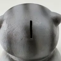 Копилка "Кот Дзен" серый, 16х14х14,5 см Копилка "Кот Дзен" серый, 16х14х14,5 см