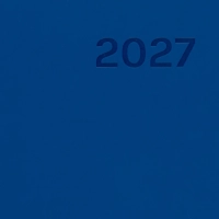 Ежедневник датированный 2027 Attache СОФТ ТАЧ А5 140х200мм 168л синий