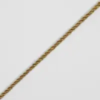 Нить для плетения, d=4 мм, 15&plusmn;1 м, цвет золотой