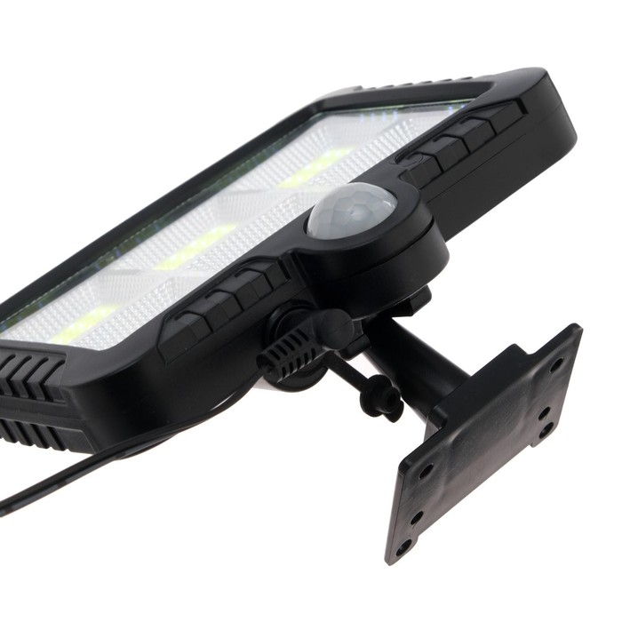 Светодиодный прожектор на солнечной батарее 18 Вт, выносная панель, 15×11×4 см, 6500К Светодиодный прожектор на солнечной батарее 18 Вт, выносная панель, 15×11×4 см, 6500К