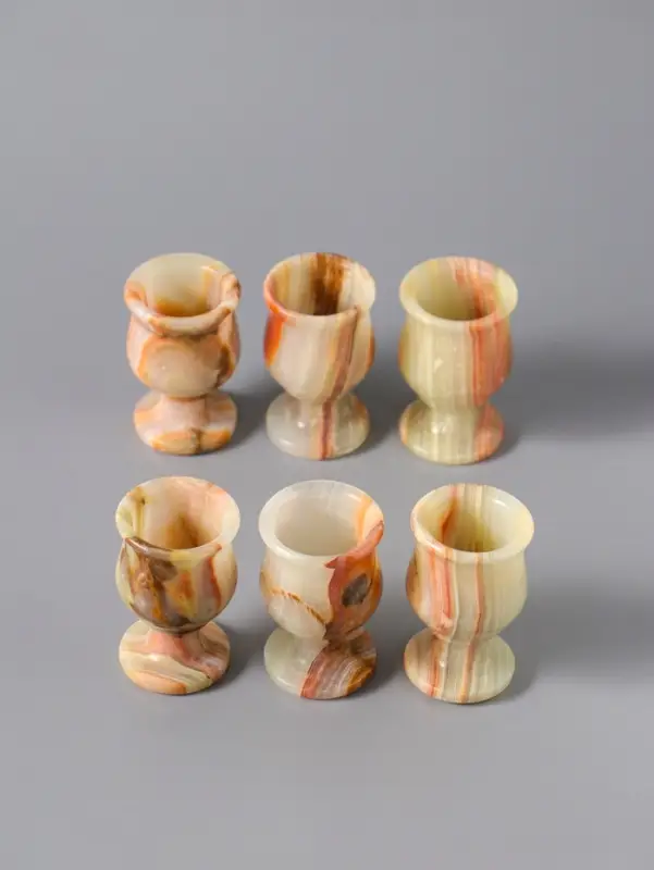 Набор рюмок 6 шт. &laquo;Грация&raquo;, подарочный, 3.5&times;6.5 см, оникс