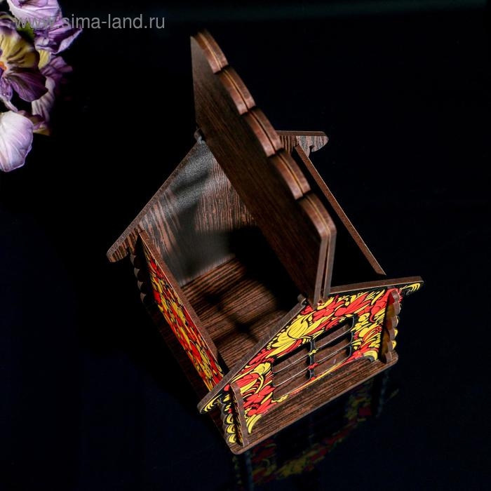 Чайный домик  Чайный домик "Изба душевная", хохлома