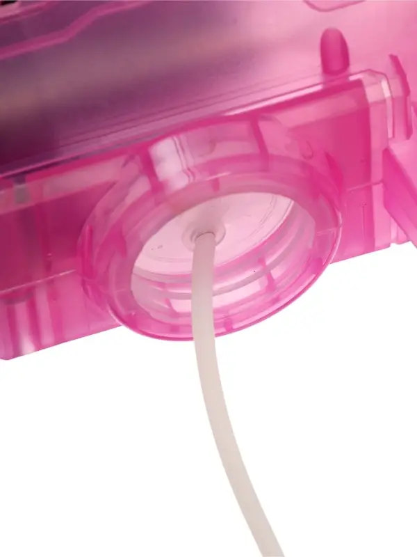 Генератор мыльных пузырей &laquo;Космический Бластер&raquo;, световые эффекты, цвет розовый