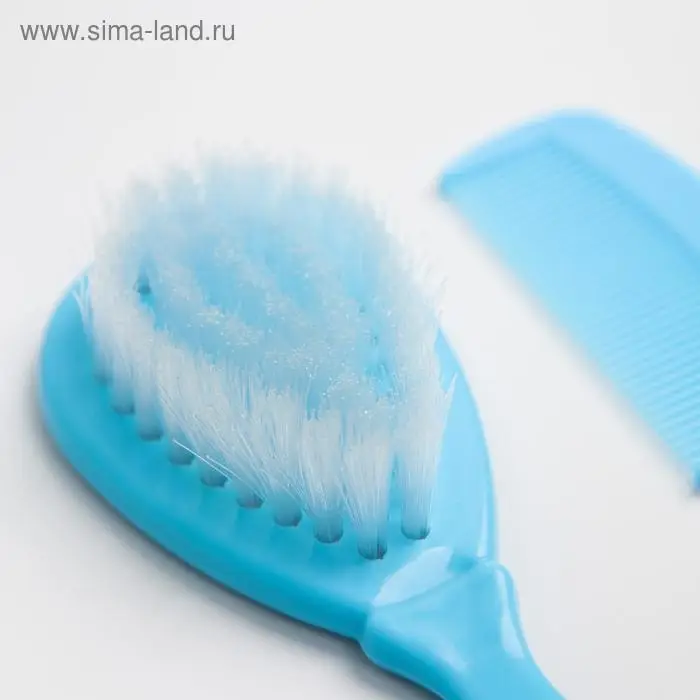 Детские расчёски Крошка Я, набор 2 шт., от 0 мес., цвета МИКС Детские расчёски Крошка Я, набор 2 шт., от 0 мес., цвета МИКС