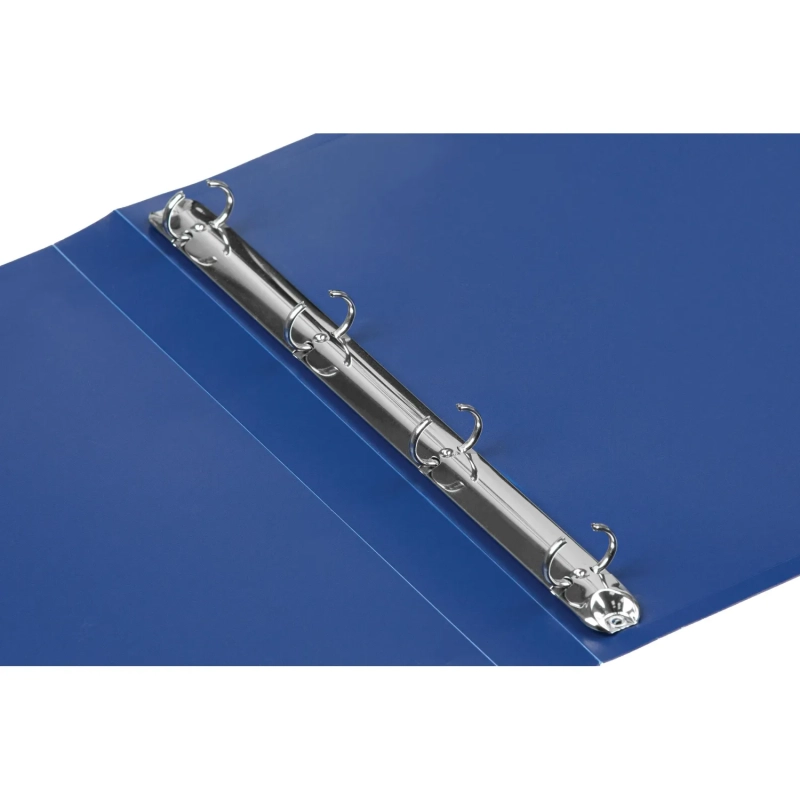 Папка на 4-х кольцах пласт. 16/25мм А4 ATTACHE синяя