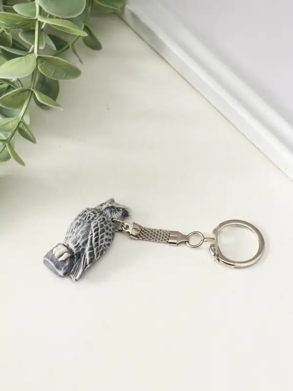 Брелок "Филин (барельеф)" 4,2 см