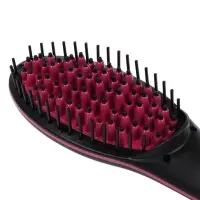 Расческа Luazon LR-02, электрическая, 50 Вт, 220 В, дисплей, регулировка температуры, розовая