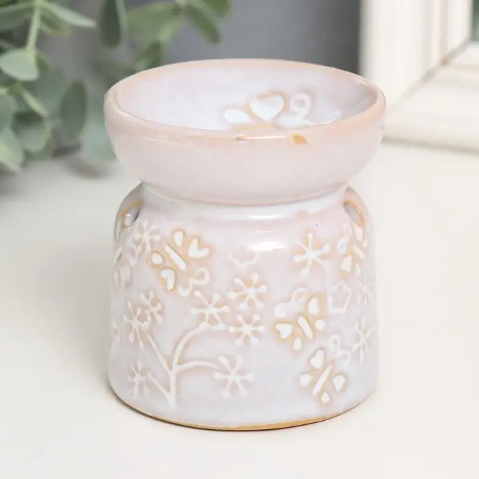 Аромалампа для эфирных масел &laquo;Бабочки&raquo;, керамика, 8.5&times;7&times;7 см, МИКС